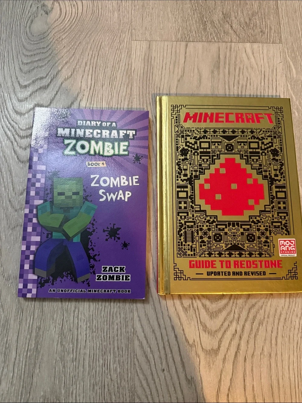 Guide to Redstone Hardcover and Diary of a Minecraft Zombie
